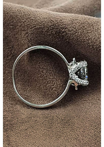 Gümüş tek taş yüzük fiyatları