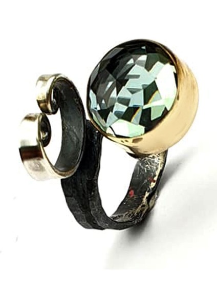 Renk değiştiren sultan taşı tasarım el isi ayarlanabilir gümüş yüzük fiyatları