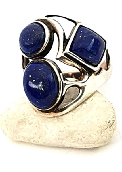 Lapis taşlı gümüş tasarım yüzük modelleri