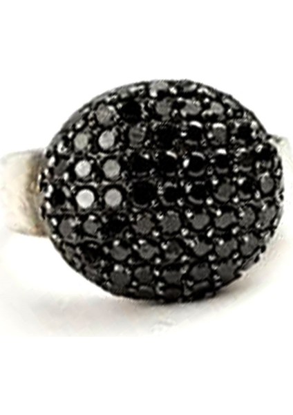 İtalyan tasarımı siyah oniks taşlı gümüş yüzük fiyatları