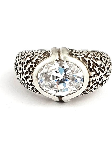 Zirkon Taşlı 925ayar Gümüş Tasarım El İşi Yüzük modelleri