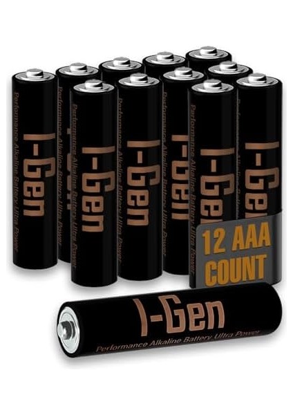 A117 Ultra Alkalin Aaa Ince Kalem Pil 12'li Paket LR03 1.5V