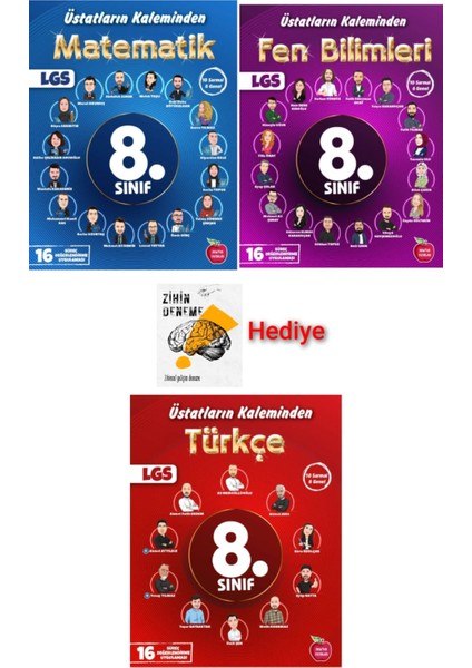Newton 8.sınıf Üstatların Kaleminden Matematik Fen Bilimleri Türkçe Deneme Lgs Hazırlık