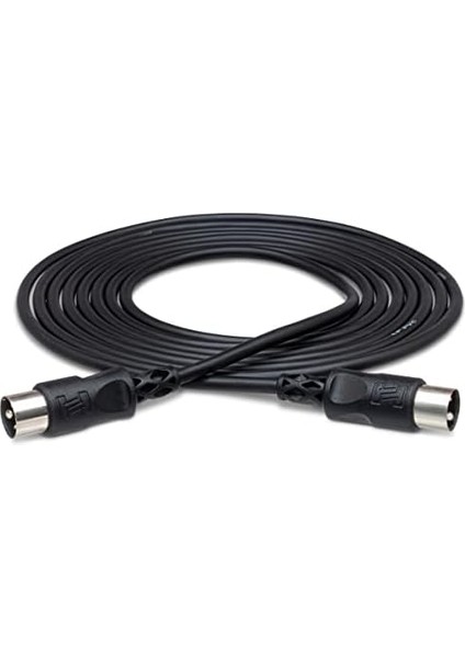 5-Pin Dın (M) - 5-Pin Dın (M) Mıdı Kablosu 3 M (MID-310BK)