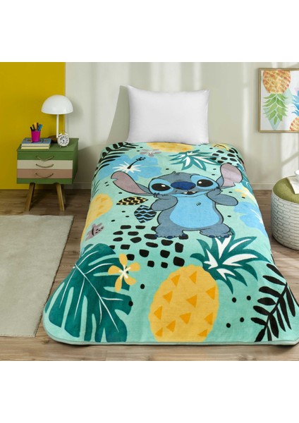 Lisanslı Disney Lilo&stitch Tek Kişilik Battaniye