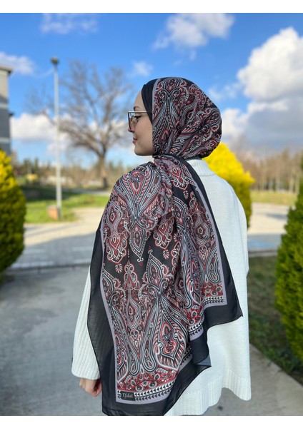 Etnik Etro Desen Pamuk Şal