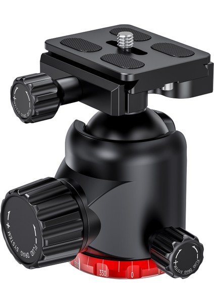 BE-36 Profesyonel Tripod Kafası | 12 kg Taşıma Kapasitesi | CNC Alüminyum | 360° Panoramik | Arca-Swiss Uyumlu fırsatları
