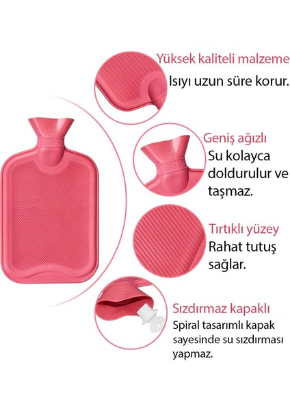 Sıcak Su Torbası ve Isıtıcı Su Ped 2 Adet