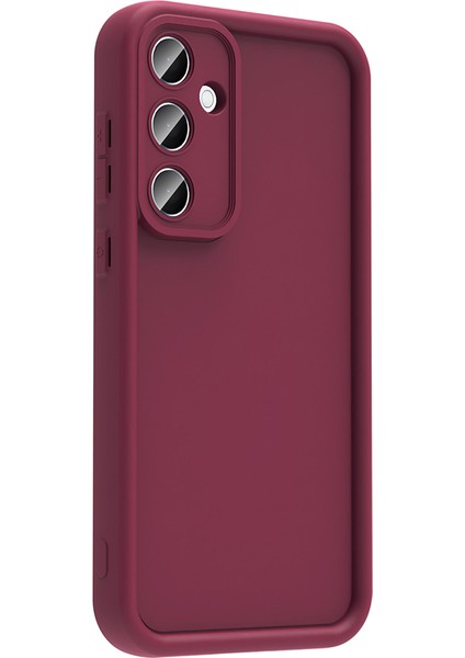 Samsung Galaxy A56 Kılıf Kamera Korumalı Mryn Ananas Kapak - Siyah modelleri