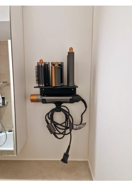 Dyson Airwrap Multistyler ile Uyumlu Stand, Düzenleyici Saç Şekillendirici Standı / Duvara Monte