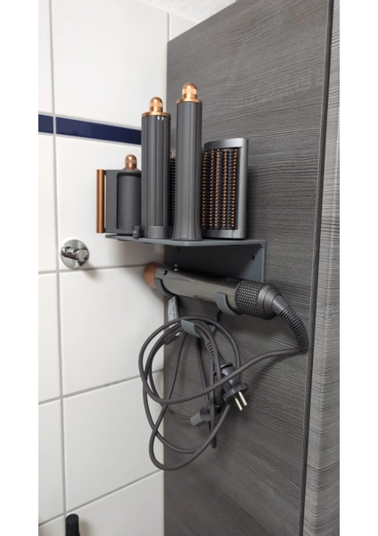 Dyson Airwrap Multistyler ile Uyumlu Stand, Düzenleyici Saç Şekillendirici Standı / Duvara Monte indirimleri
