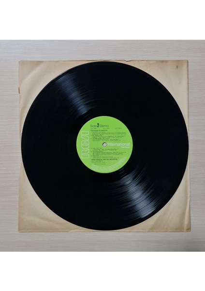 And His Orchestra - Film Music By Mancini - 1973 - Dönem Baskı Plak - Longplay - Lp modelleri