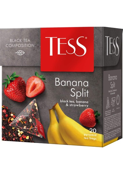 Banana Split & Strawberry Demleme ÇAY100G