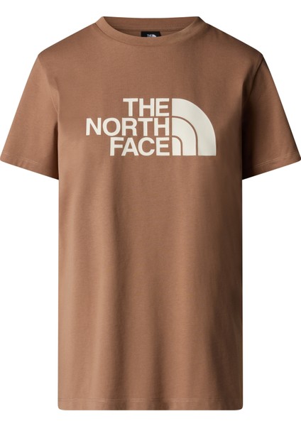 W Ss Relaxed Easy Tee Kadin Kahverengi Tshirt NF0A8A6GAIA1 fırsatları