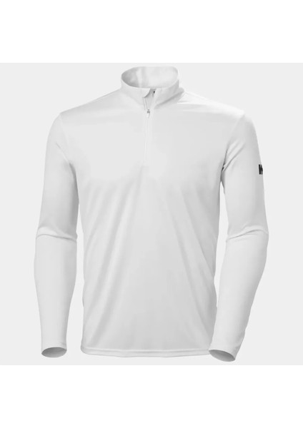 Helly Hansen Hh Tech 1/2 Zıp 2.0 Uv Üst Erkek Beyaz Tshirt HHA.49583-HHA.001
