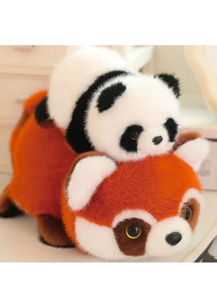 Luxury Çift Taraflı Yeni Ürün 50CM Peluş Oyuncak Panda Tilki 1 Adet
