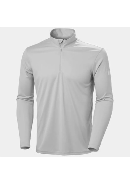 Helly Hansen Hh Tech 1/2 Zıp 2.0 Uv Üst Erkek Gri Tshirt HHA.49583-HHA.853