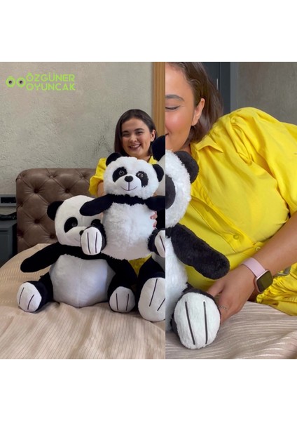 Sevimli Mi Sevimli 45 cm Panda Peluş Ayı 1 Adet