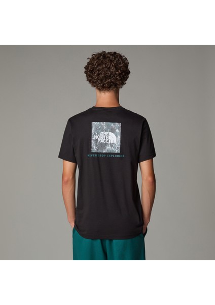 M S/s Box Nse Taılgrıd Infıll Tee Erkek Siyah Tshirt NF0A8C4U9431 fiyatları