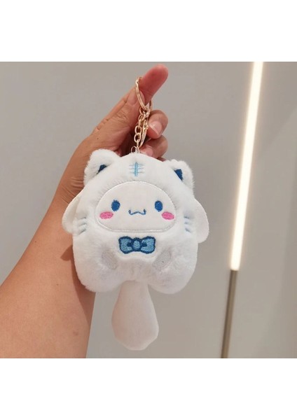 1 Adet Sevimli Sanrio Kawaii Peluş Bebek Araba Çanta Süsü Anahtarlık 1 Adet modelleri