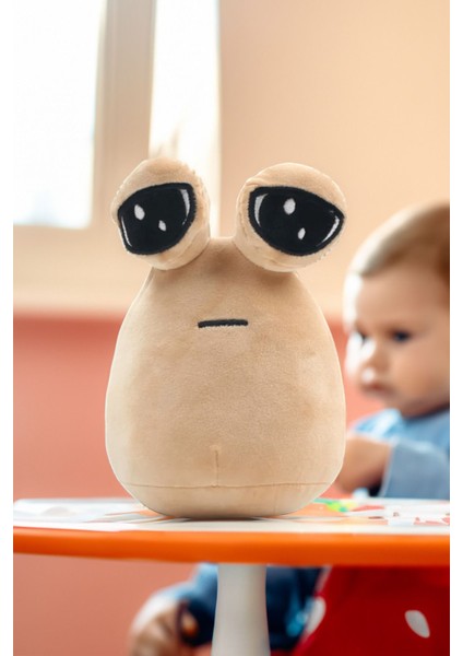 Uzaylı Pou - Yumuşacık Yapılı Peluş Oyuncak 22 cm 1 Adet