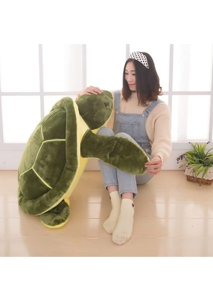 Caretta Caretta Deniz Kaplumbağası Peluş Oyuncak Minder Yastık Uyku Arkadaşı Jumbo 50 cm 1 Adet fırsatları
