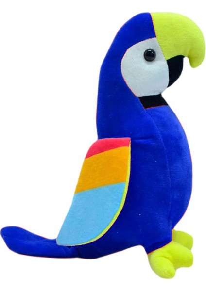 Peluş Oyuncak Papağan Mavi 35 cm 1 Adet