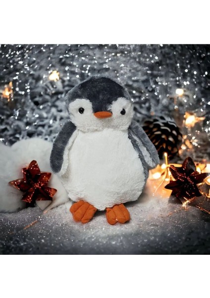 Luxury Penguen Pingu Uyku Arkadaşı ve 40 cm Sevimli Penguen Peluş Oyuncak 1 Adet