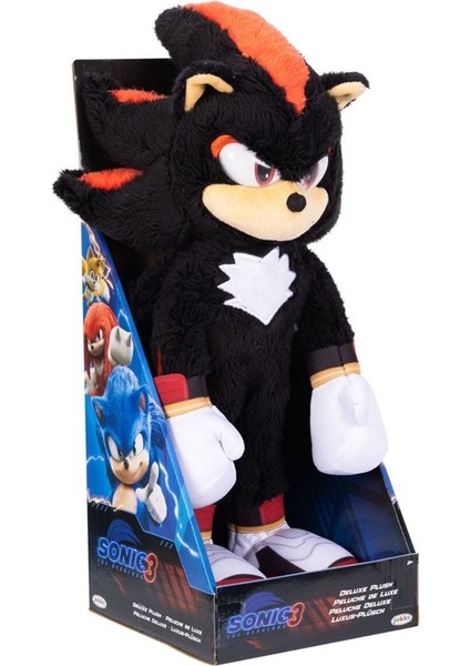 Sonic 3 Lüks Shadow Pelüş Figür 34 cm 42360 1 Adet
