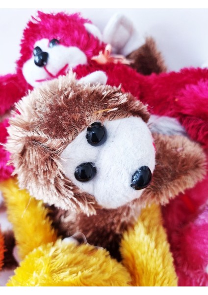 Elleri Yapışan Sarılan Uzun Tüylü Peluş Maymun 70 cm - Renk Seçenekli 1 Adet modelleri