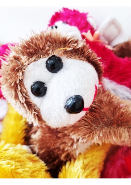 Elleri Yapışan Sarılan Uzun Tüylü Peluş Maymun 70 cm - Renk Seçenekli 1 Adet fırsatları