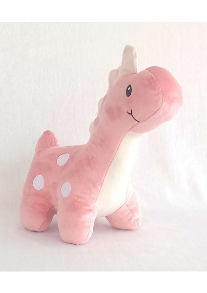 Uyku Arkadaşım Sevimli Peluş Dinozor Pembe 35 Cm. 1 Adet