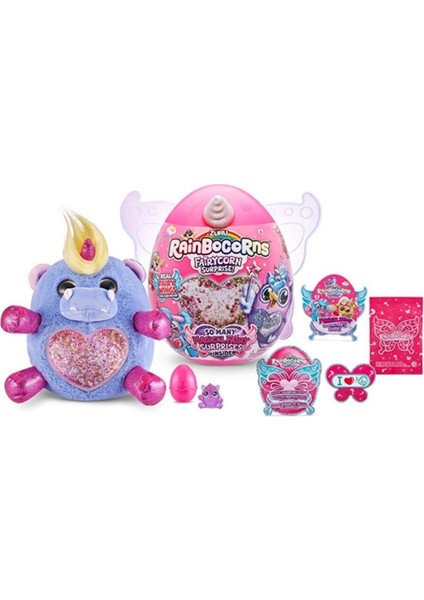 Fairycorn Sürpriz Yumurta RAR10000 Peluş Yumurta Çatlayan Yumurta Giyilebilir Kanat Bir Adet Peluş 1 Adet