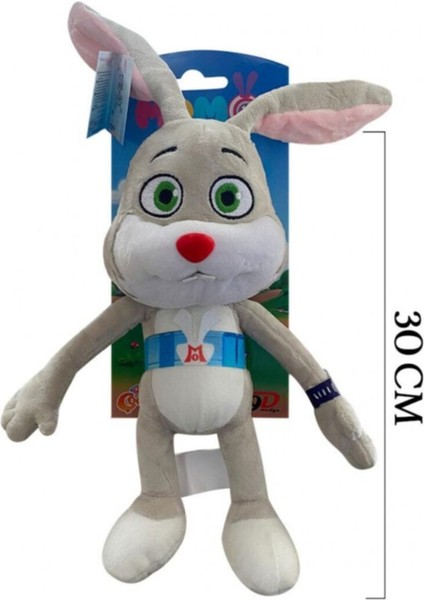 Trt Akıllı Tavşan Momo Peluş Tavşan Oyuncak 30 cm 1 Adet