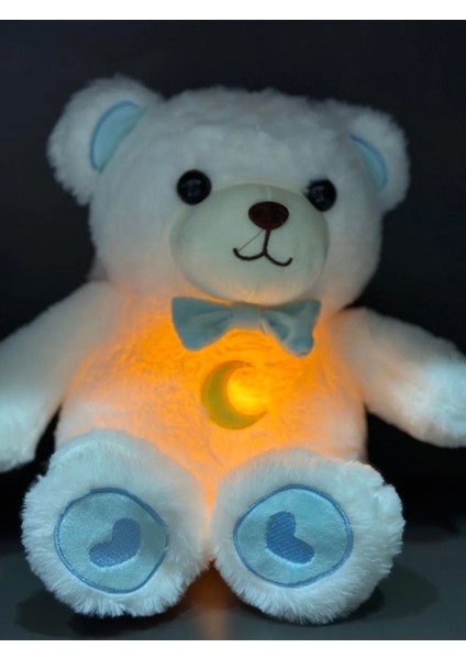 Luxury Nefes Alan Sevımlı Tatlı Ayıcık Uyku Arkadaşı Müzikli Peluş 1 Adet modelleri