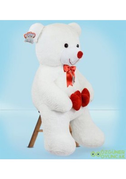 130 cm Çift Kalp Tutan Peluş Ayı (%100) Yerli 1 Adet fiyatları