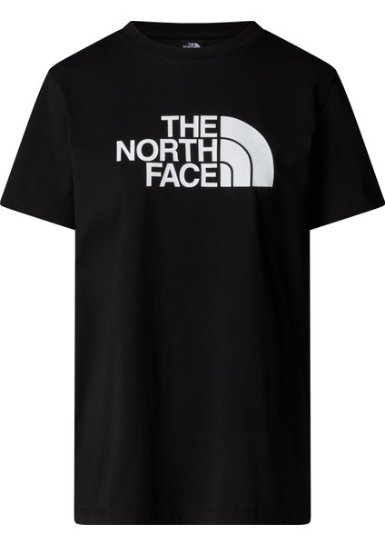 W Ss Relaxed Easy Tee Kadin Siyah Tshirt NF0A8A6GJK31 fırsatları