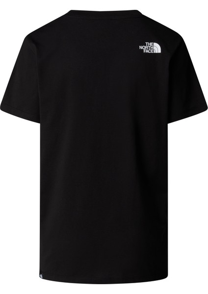 W Ss Relaxed Easy Tee Kadin Siyah Tshirt NF0A8A6GJK31 indirimleri