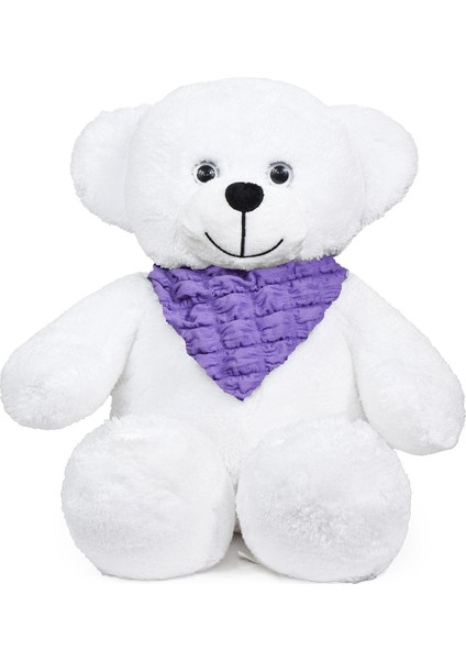 Renkli Fularlı Peluş Ayıcık – 65 cm, Yumuşak ve Şık Tasarım 1 Adet fiyatları
