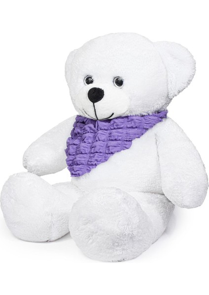 Renkli Fularlı Peluş Ayıcık – 65 cm, Yumuşak ve Şık Tasarım 1 Adet modelleri