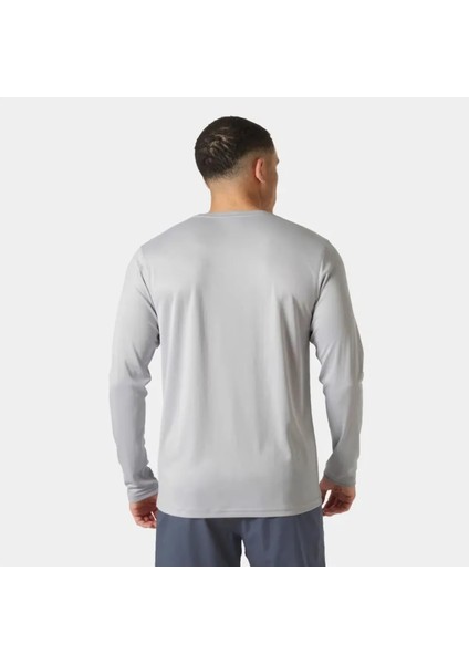 Helly Hansen Hh Tech Crew Ls 2.0 Uv Üst Erkek Gri Tshirt HHA.49582-HHA.853 fırsatları