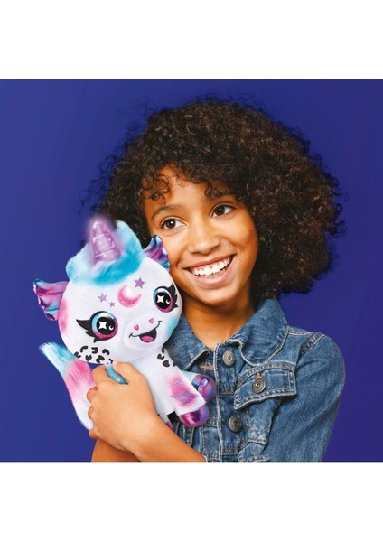 Airbrush Plush Cosmic Unicorn 1 Adet