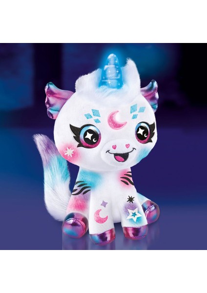 Airbrush Plush Cosmic Unicorn 1 Adet