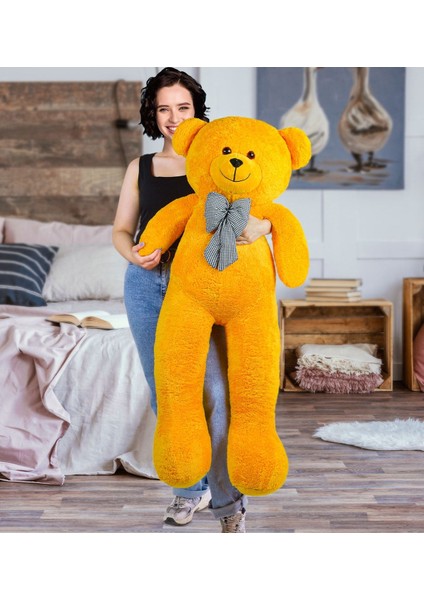 140 cm Papyonlu Uzun Bacaklı Ayıcık 1 Adet