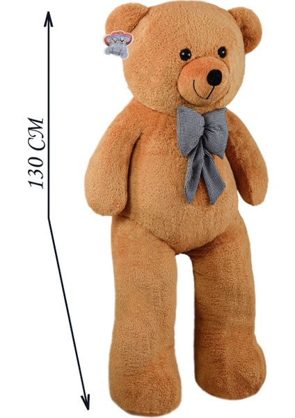 130 cm Papyonlu Büyük Beyaz Ayıcık ( Yerli) 1 Adet