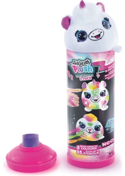 Airbrush Plush Sürpriz Mini Neon Peluş 2’li Paket 1 Adet