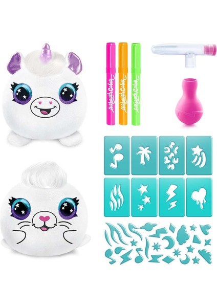 Airbrush Plush Sürpriz Mini Neon Peluş 2’li Paket 1 Adet