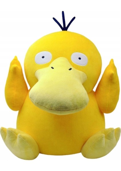 Psyduck Ördek Pokemon Peluş Oyuncak 25 cm Gerçek Görünümlü Pokemon Go Pokemon United 1 Adet