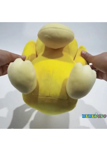 Psyduck Ördek Pokemon Peluş Oyuncak 25 cm Gerçek Görünümlü Pokemon Go Pokemon United 1 Adet