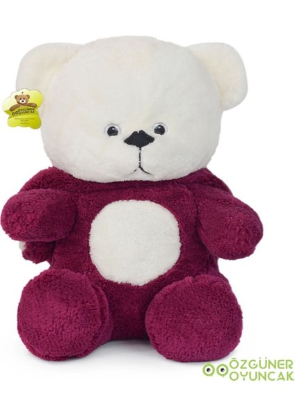 70 cm Kapşonlu Uykumcuk Peluş Ayıcık Panda 1 Adet